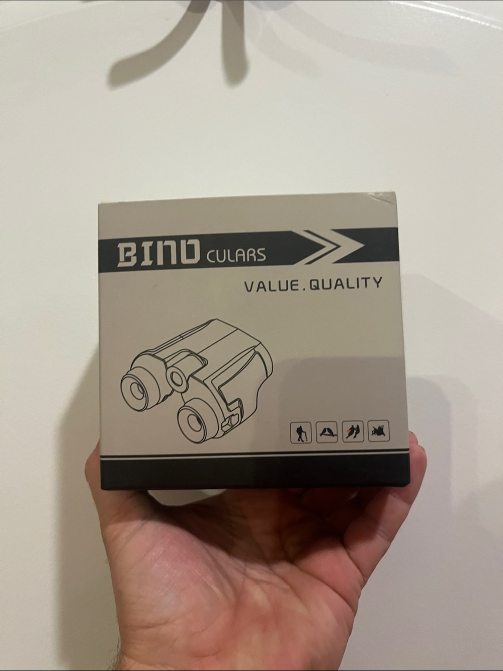Binoculars Compact 12x25 Black
